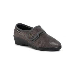 HOME&RELAX VIENA. Czerwone kapcie damskie z materiału. Za 59,99 zł.