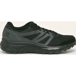 Salomon - Buty Trailster 2. Czarne buty sportowe męskie Salomon, z gumy, na sznurówki, outdoorowe. Za 399,90 zł.