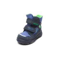 Superfit Boys Kozaki zimowe Husky1 ocean multi (średnie) - niebieski - Gr.Moda (2 - 6 lat). Niebieskie buciki niemowlęce Superfit, na zimę, z materiału, na rzepy. Za 265,00 zł.