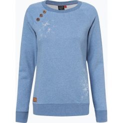 Ragwear - Damska bluza nierozpinana – Daria, niebieski. Niebieskie bluzy rozpinane damskie Ragwear, l, z nadrukiem. Za 219,95 zł.