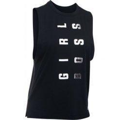 Under Armour Koszulka treningowa Girl Boss Muscle Tank czarna r. M (1298624-001). Czarne t-shirty damskie Under Armour, m. Za 111,39 zł.