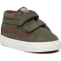 Sneakersy VANS - Sk8-Mid Reissue V VN0A348JV401 (Mte) Deep Lichen Gr/Rt Br. Zielone trampki chłopięce Vans, bez wzorów, z zamszu, bez zapięcia. Za 199,00 zł.