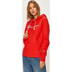Champion - Bluza. Różowe bluzy damskie Champion, s, bez wzorów, z bawełny, bez rękawów, z kapturem. W wyprzedaży za 319,90 zł.