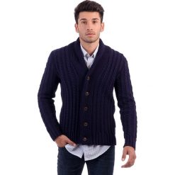 Kardigan w kolorze granatowym. Niebieskie kardigany męskie Polo Club Men, xl, bez wzorów, ze splotem. W wyprzedaży za 259,95 zł.