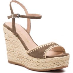 Espadryle UNISA - Mallorca Ks Salvia. Zielone espadryle damskie Unisa, bez wzorów, z zamszu, bez obcasa, na obcasie. W wyprzedaży za 329,00 zł.