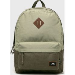 Vans - Plecak. Zielone plecaki męskie marki Vans, z poliesteru. Za 199,90 zł.