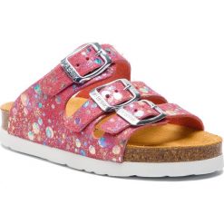 Klapki DR. BRINKMANN - 500274 S Pink 43. Różowe sandały dziewczęce marki Dr. Brinkmann, ze skóry ekologicznej, bez zapięcia. Za 149,00 zł.
