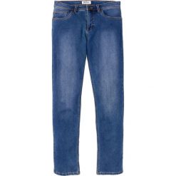 Dżinsy dresowe bonprix niebieski "stone”. Niebieskie jeansy męskie bonprix, m, bez wzorów, z jeansu. Za 129,99 zł.