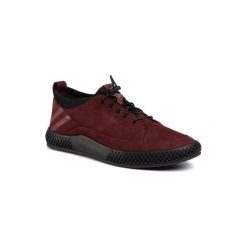 Lasocki for men MI08-C716-711-01 Bordowy. Czerwone półbuty męskie Lasocki For Men, bez wzorów, ze skóry, bez zapięcia. Za 199,99 zł.