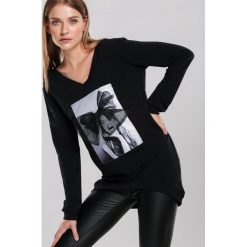 Czarna Bluza Rochester. Czarne bluzy damskie other, s, bez wzorów, bez rękawów, bez kaptura. Za 59,99 zł.