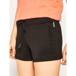 Szorty sportowe Armani Exchange 8NYS70 Y9L7Z 1200. Czarne spodenki sportowe damskie Armani Exchange, s, bez wzorów, z elastanu, sportowe. W wyprzedaży za 279,00 zł.