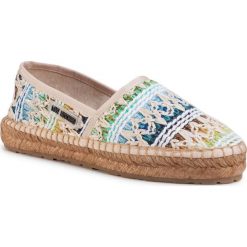 Espadryle LOVE MOSCHINO - JA10272G0AJR099B Multicolore B. Espadryle damskie Love Moschino, bez wzorów, ze skóry, bez obcasa, na płaskiej podeszwie. Za 649,00 zł.