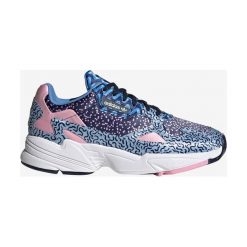 Adidas Originals Falcon Tenisówki Niebieski. Niebieskie trampki i tenisówki damskie adidas Originals, bez wzorów, z materiału, bez zapięcia. Za 550,95 zł.