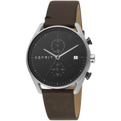 Esprit Lock Chrono Black Brown ES1G098L0015. Brązowe zegarki męskie Esprit. W wyprzedaży za 479,00 zł.
