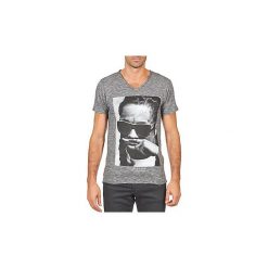 T-shirty z krótkim rękawem Eleven Paris LILY M MEN. Szare t-shirty męskie marki Eleven Paris, s, bez wzorów, bez kołnierzyka, krótkie. Za 143,20 zł.