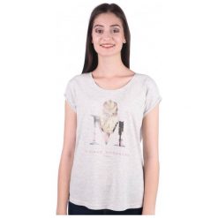 Mustang T-Shirt Damski Xs Szary. Szare t-shirty damskie Mustang, xs. W wyprzedaży za 55,00 zł.