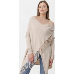 Jasnobeżowy Kardigan Paisleigh. Swetry damskie Born2be, xl, bez wzorów, z dzianiny. Za 79,99 zł.