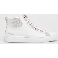 Skechers - Trampki. Szare tenisówki damskie Skechers, z materiału. W wyprzedaży za 239,90 zł.