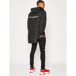 Parka Emporio Armani 3H1L80 1NXGZ 0999. Czarne kurtki męskie Emporio Armani, m, bez wzorów, z poliesteru, bez kaptura. W wyprzedaży za 1499,00 zł.