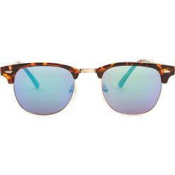 Brązowo-Niebieskie Okulary Amid. Pomarańczowe okulary przeciwsłoneczne damskie Born2be. Za 19,99 zł.