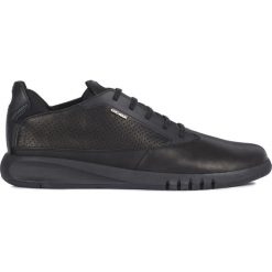Geox Aerantis Tenisówki Czarny. Czarne trampki męskie Geox, bez wzorów, ze skóry, bez zapięcia. Za 654,95 zł.