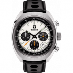 ZEGAREK TISSOT HERITAGE 1973 T124.427.16.031.00. Niebieskie, analogowe zegarki męskie TISSOT, ze stali nierdzewnej. Za 9100,00 zł.
