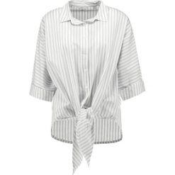 Bluzki damskie: Mustang KNOTTED Bluzka white/grey