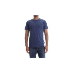 T-shirty z krótkim rękawem Napapijri SHEW N0YHD0. Niebieskie t-shirty męskie Napapijri, m, bez wzorów, bez kołnierzyka, krótkie. Za 119,89 zł.
