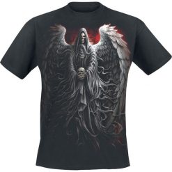 Spiral Death Robe T-Shirt czarny. Czarne koszulki męskie Spiral, l, z nadrukiem, z bawełny, z okrągłym kołnierzem. Za 74,90 zł.