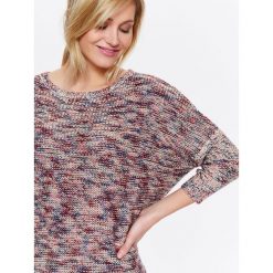 Sweter damski o luźnym kroju. Szare swetry damskie DRYWASH, na lato, xl, bez wzorów, z dzianiny, bez rękawów, bez kaptura. W wyprzedaży za 64,99 zł.