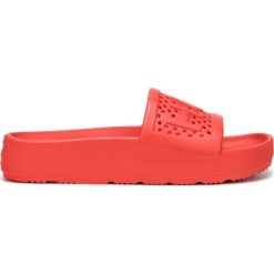 Hunter Kapcie Czerwony. Czerwone kapcie damskie Hunter, z materiału. Za 157,95 zł.