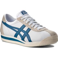 Sneakersy ONITSUKA TIGER - Corsair D7J4L White/Deep Sapphire 100. Białe sneakersy damskie Onitsuka Tiger, ze skóry. W wyprzedaży za 279,00 zł.