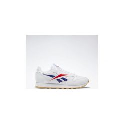 Buty Reebok Classic Buty Classic Leather Vector Shoes. Białe trampki męskie Reebok Classic, bez wzorów, bez zapięcia. Za 329,00 zł.