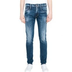Replay Anbass Dżinsy Niebieski. Niebieskie jeansy męskie Replay, bez wzorów, vintage. Za 774,95 zł.