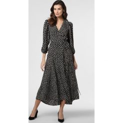 Essentiel Antwerp - Sukienka damska – Vanessa, czarny. Czarne sukienki damskie Essentiel Antwerp, bez wzorów, eleganckie, bez kołnierzyka, bez rękawów, dopasowane. Za 999,95 zł.