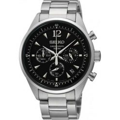 Zegarki męskie: Zegarek męski Seiko Chronograph SRW035P1