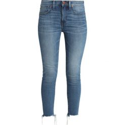 Boyfriendy damskie: Madewell CROP KAIHARA RAW HEM Jeans Skinny Fit blue denim