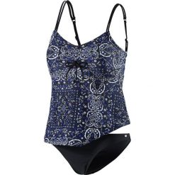 Monokini: Tankini w kolorze czarno-granatowym