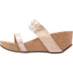 Klapki damskie: Scapa TANAKA Klapki rosegold