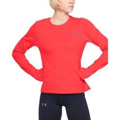 Under Armour Qualifier ColdGear® Koszulka Czerwony. Czerwone koszulki damskie Under Armour, m, z nadrukiem, z elastanu, bez kołnierzyka. Za 343,95 zł.
