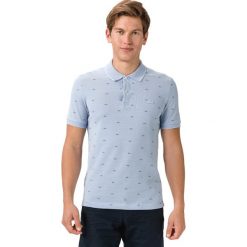 Lacoste Polo Koszulka Niebieski. Niebieskie podkoszulki męskie Lacoste, xxl, bez wzorów, z bawełny, bez rękawów. Za 571,95 zł.