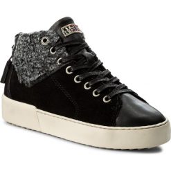 Sneakersy NAPAPIJRI - Minnie 15741190 Black N00. Czarne półbuty damskie Napapijri, ze skóry. W wyprzedaży za 289,00 zł.