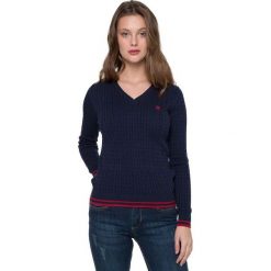 Felix Hardy Sweter Damski Xl Ciemnoniebieski. Czarne swetry damskie marki Felix Hardy, xl, bez wzorów, bez rękawów, bez kaptura. W wyprzedaży za 169,00 zł.