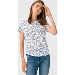 Tommy Hilfiger Alexis Koszulka Biały. Białe koszulki damskie TOMMY HILFIGER, s, bez wzorów, z lyocellu, bez kołnierzyka. Za 324,95 zł.