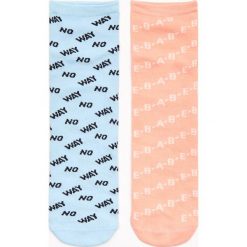 Skarpety 2 pack - Niebieski. Niebieskie skarpetki damskie Cropp. Za 29,99 zł.
