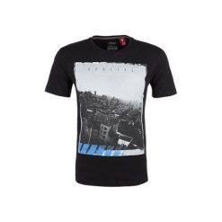 T-shirty męskie: S.Oliver T-Shirt Męski M Czarny