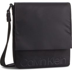 Saszetka CALVIN KLEIN - Shadow Reporter W Flap K50K504398 001. Czarne torby męskie skórzane Calvin Klein, bez wzorów, z materiału, młodzieżowe. W wyprzedaży za 239,00 zł.