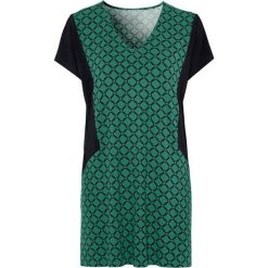 Cellbes Tunika zielony czarny female zielony/czarny 50/52. Czarne tuniki damskie Cellbes, na co dzień, bez wzorów, z wiskozy, z dekoltem w serek, bez rękawów. Za 129,00 zł.