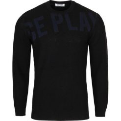 Sweter ICE PLAY. Czarne swetry męskie xl, bez wzorów, z wełny, klasyczne, z włoskim kołnierzykiem, bez kaptura. Za 499,00 zł.