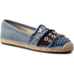 Espadryle MICHAEL MICHAEL KORS - Tibby Slip On 40S9TBFP4D Denim/Multi. Niebieskie espadryle damskie MICHAEL Michael Kors, bez wzorów, ze skóry ekologicznej, bez obcasa, na płaskiej podeszwie. Za 649,00 zł.